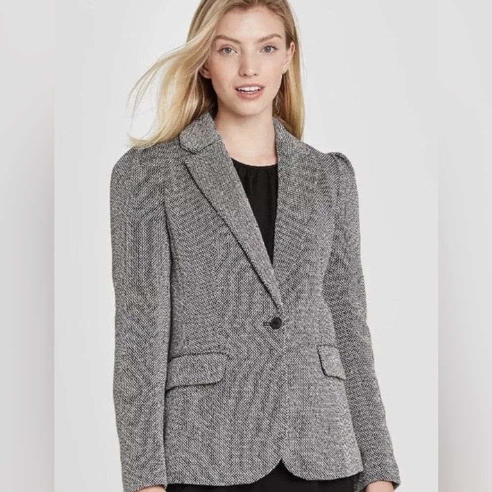 a new day Gray Tweed Blazer